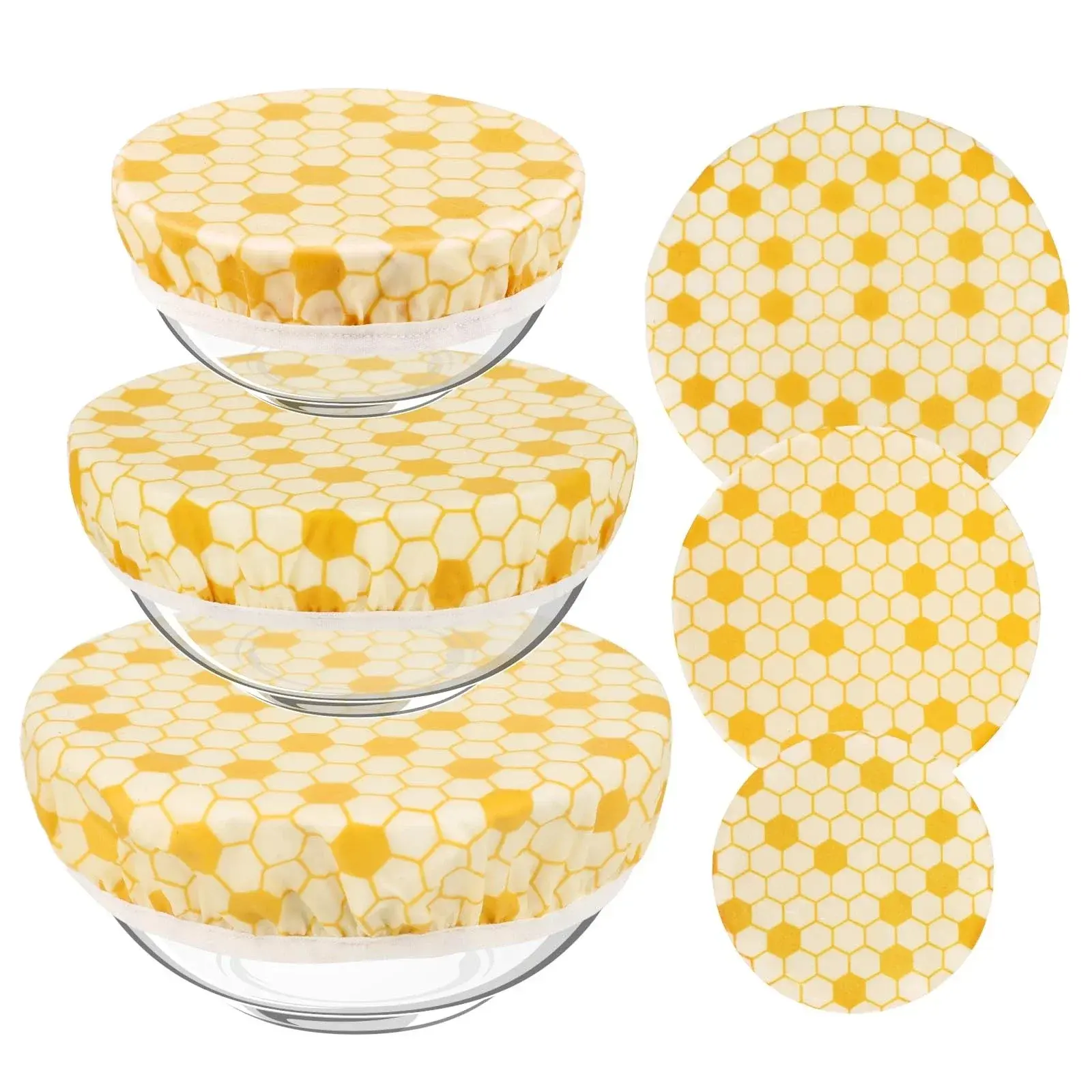 Reusable Food Fresh Preservation Storage Washable Beeswax Cloth Fabric