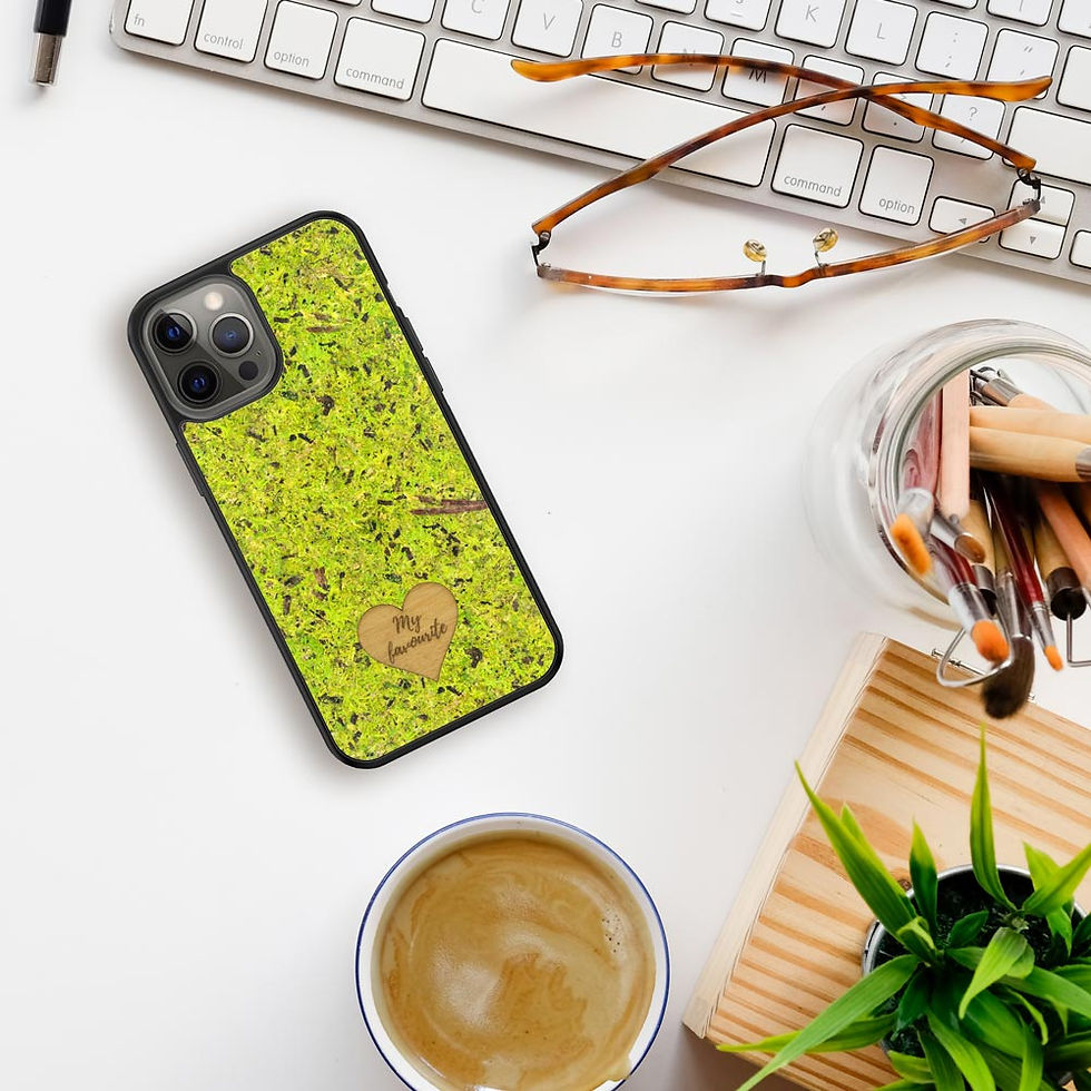 Thumbnail: Forest Moss - Personalized Phone Case - Personalized Gift