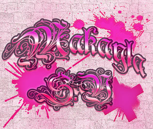 Student-designed mousepad in graffiti-style using Adobe Photoshop, typography, layer styles and creative brushes.