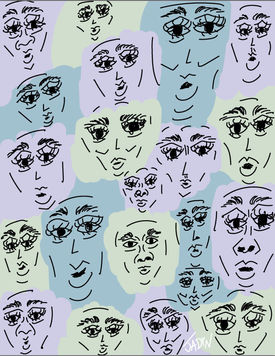 Student-created original artwork showcasing independent creativity, digital illustration techniques, and personal artistic expression in Adobe Photoshop.
