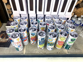 Vector graphic tumbler designs