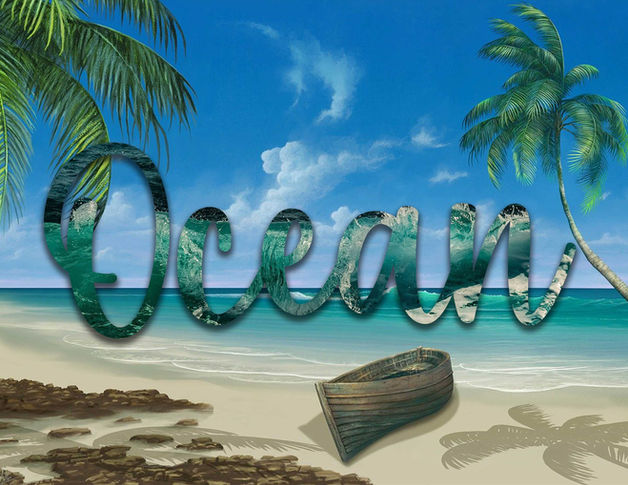 Clipping Mask Text 