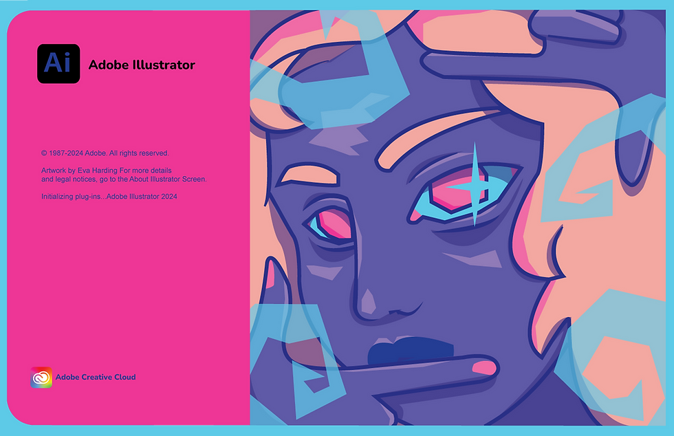 Adobe Illustrator Splash Screen