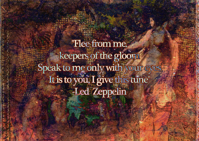 Student-created artistic typography composition featuring layered imagery, expressive text, textures, double exposure and Photoshop blending techniques.