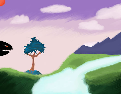 Fantasy Illustration
Adobe Photoshop
Fall 2021