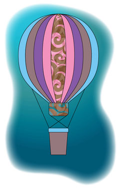 Adobe Illustrator Hot Air Balloon