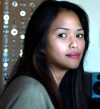 Student-designed magazine cover girl featuring a professionally retouched portrait with creative photo enhancements,