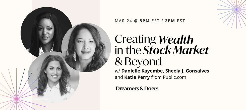 D&D | Creating Wealth in the Stock Market & Beyond