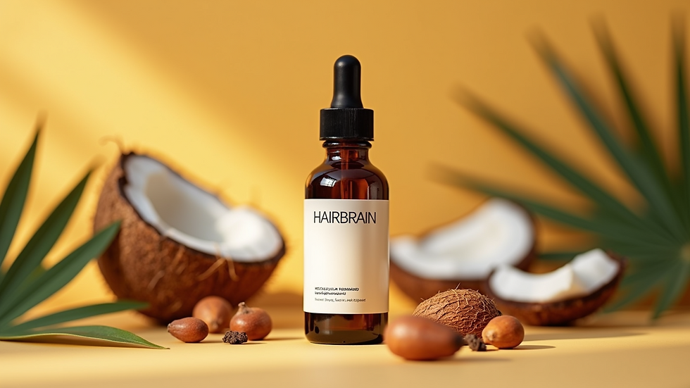 Discover the Natural Ingredients in Hairbrain Oil
