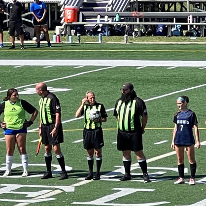 Soccer official represents KSOA at 2A Classic!