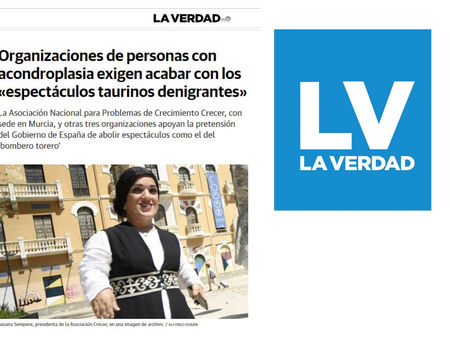 Organizaciones de personas con acondroplasia exigen acabar con los «espectáculos taurinos denigrante