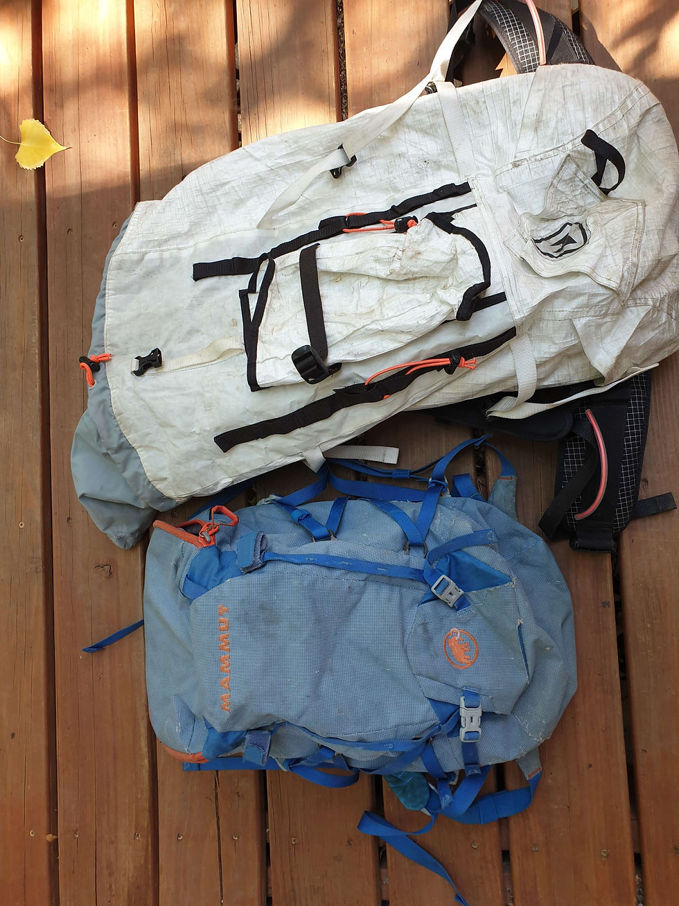 30 and 60 liter backpacks