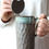 Thumbnail: PRE-ORDER Robin's Egg Faceted Travel Mug