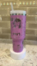 T-Swift Stanley Quencher H2.0 40oz tumbler engraved video