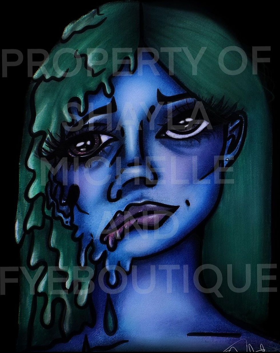 How I created the Melting Woman