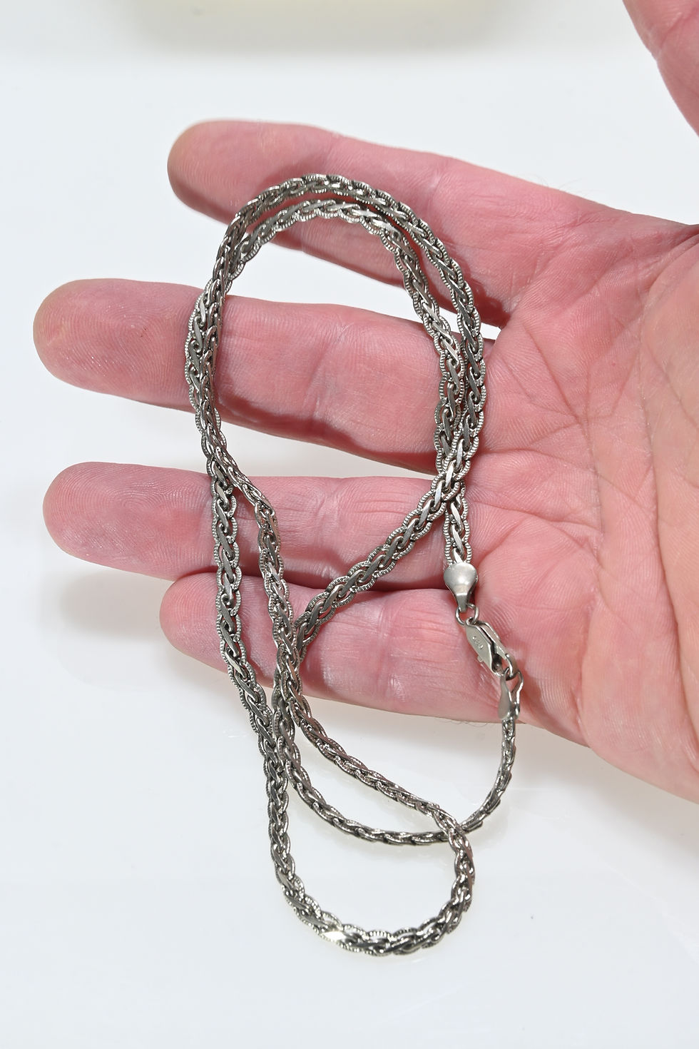 Miniaturbild: Vintage-Silberkette