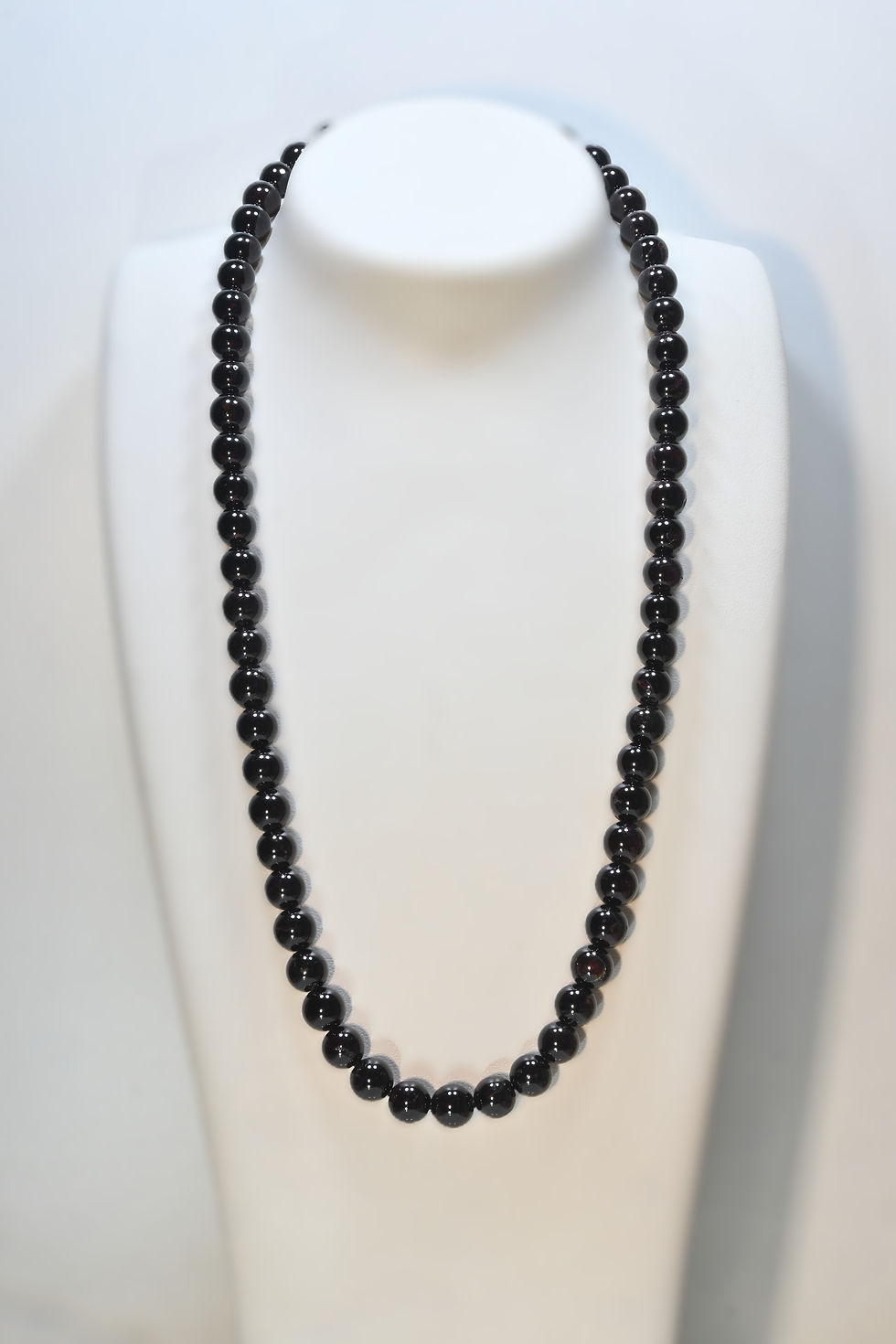 Miniatura: Collar de granate con cierre de plata n.° 2