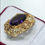 縮圖：20 carat gold amethyst brooch
