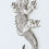 Миниатюра: Tuatara Brooch sterling silver