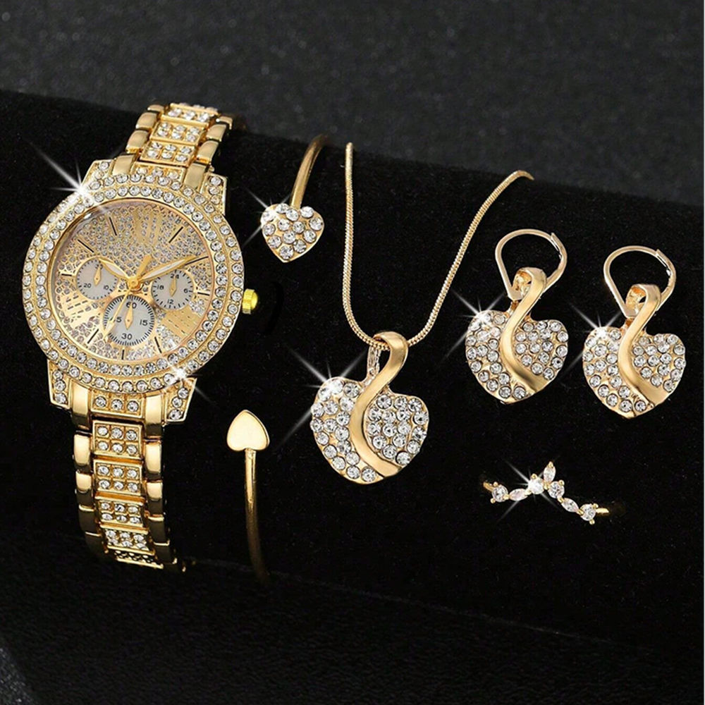 Royal Luxe Gift Set | Luxury Watch & Jewellery Collection