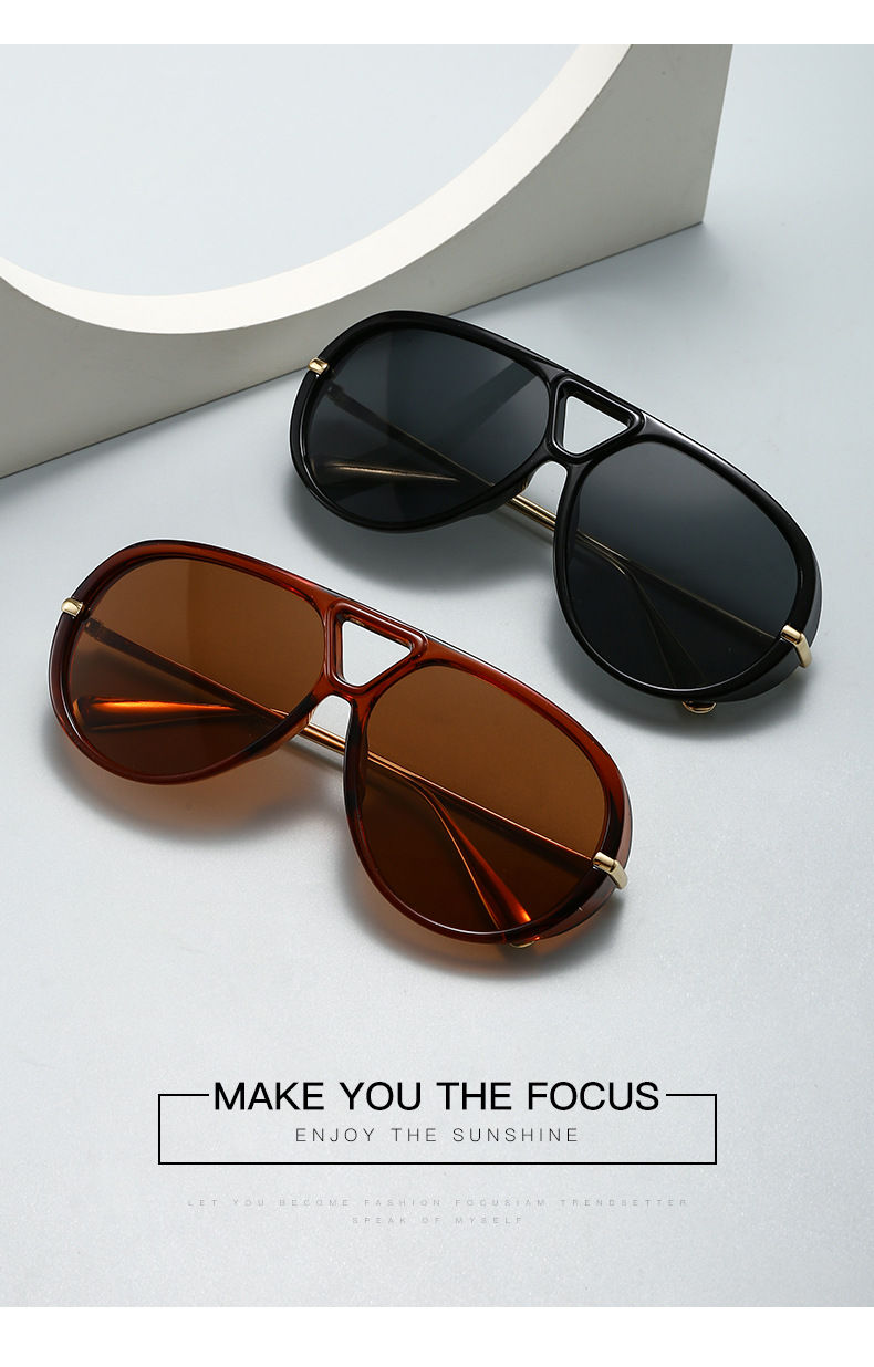 Thumbnail: Mayfair Luxe Aviator Sunglasses | Oversized UV400 Fashion Shades