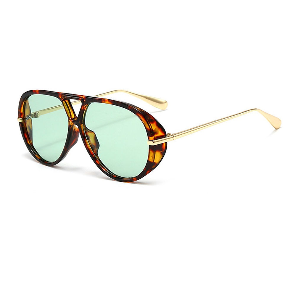 Thumbnail: Mayfair Luxe Aviator Sunglasses | Oversized UV400 Fashion Shades