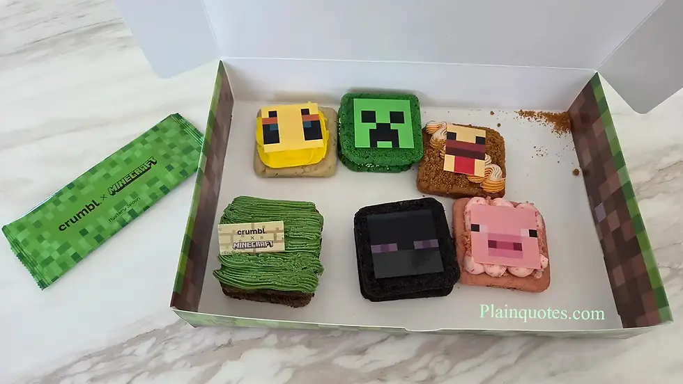 Crumbl X Minecraft
