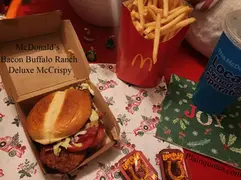 McDonald's Bacon Buffalo Ranch Deluxe McCrispy Sandwich
