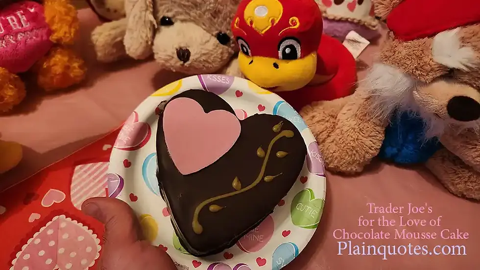 2025 Trader Joe’s for the Love of Chocolate Mousse Cake