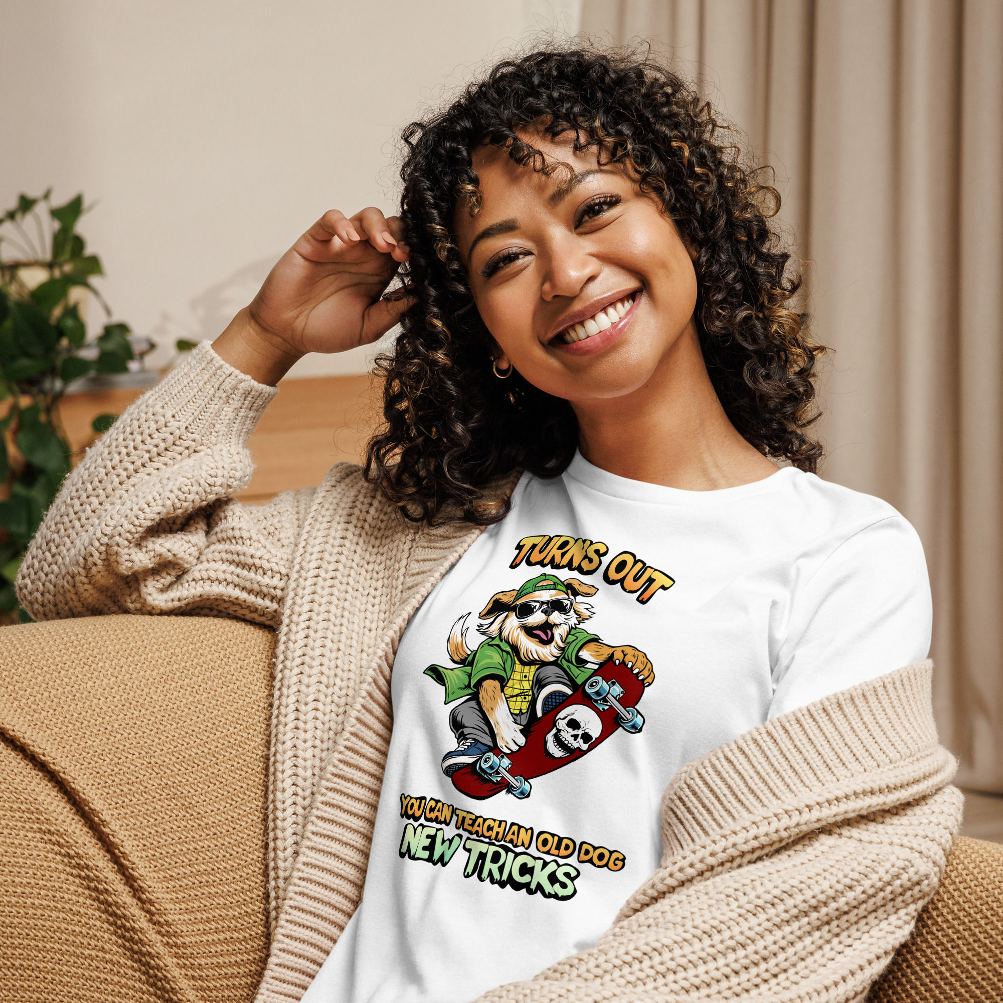 Women's funny dog t-shirt