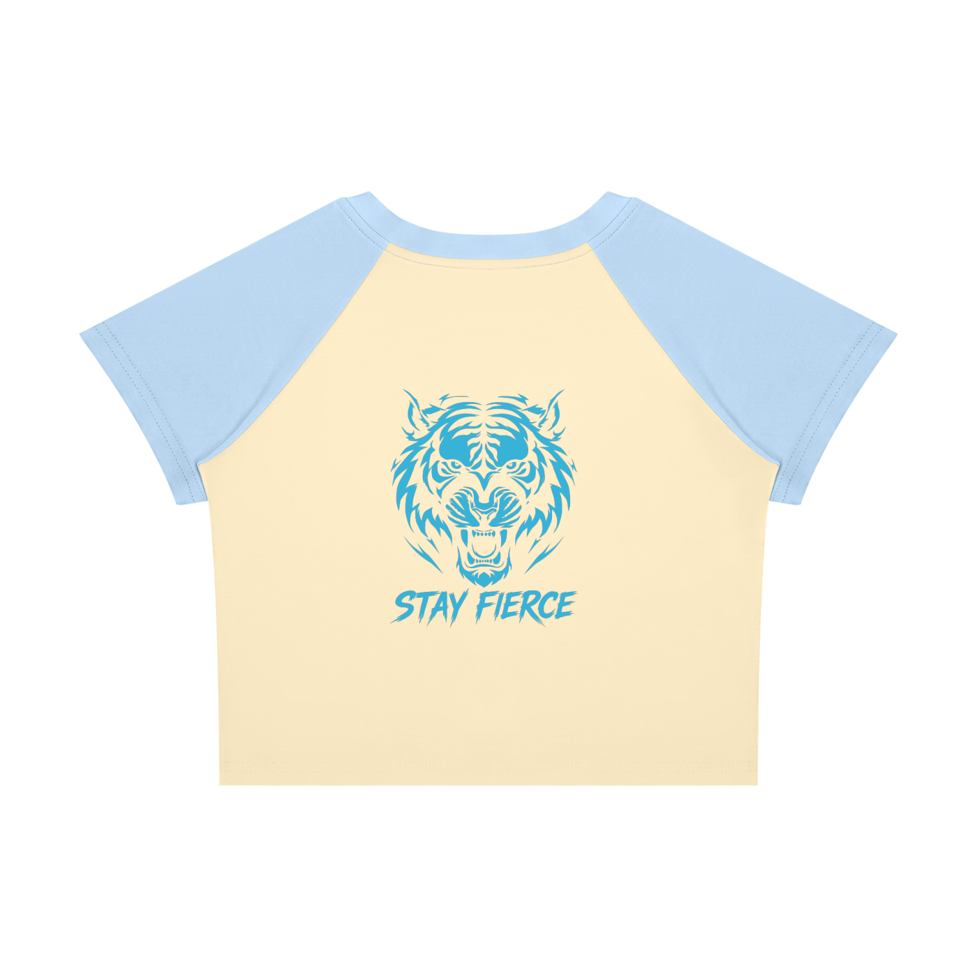 Stay Fierce Women’s Raglan Color Block Baby T-Shirt