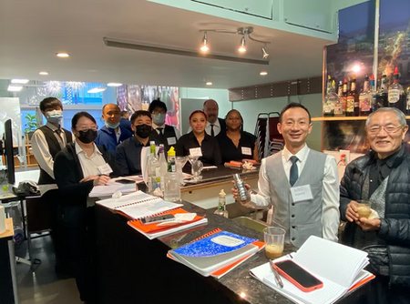 Bartending class