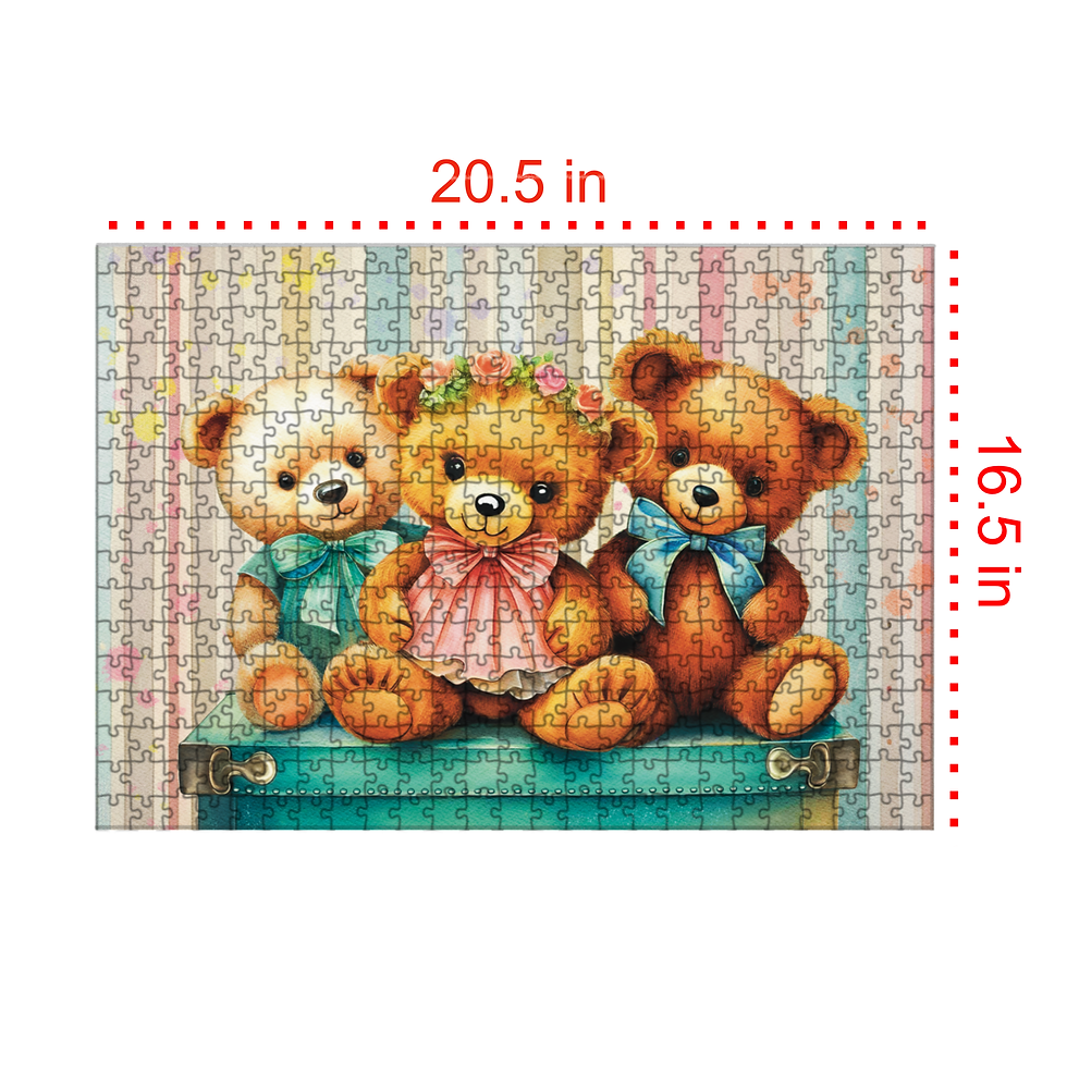 Thumbnail: Teddy Bears 500 Piece