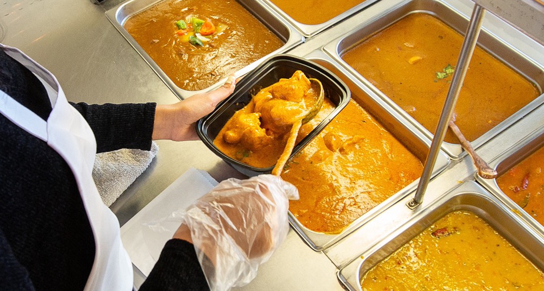 Arranged Food and Objects