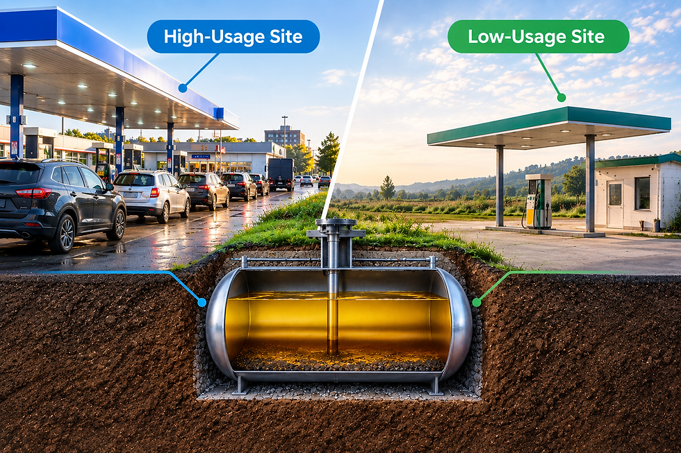 High-Usage Sites Need a Different Tank Maintenance Plan