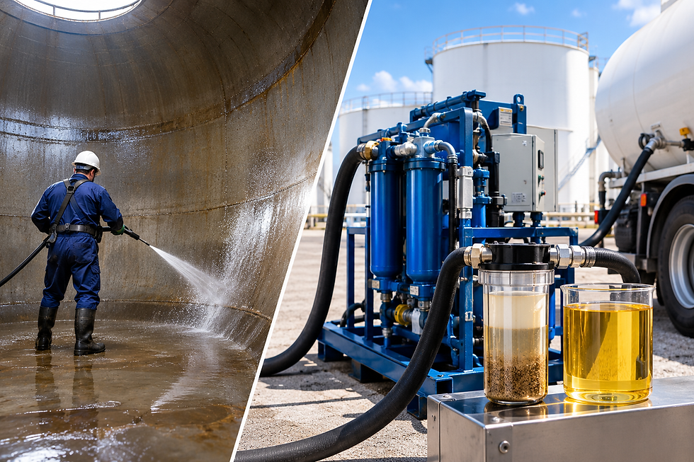 How Is Fuel Polishing Different From Simply Cleaning the Tank It's In?