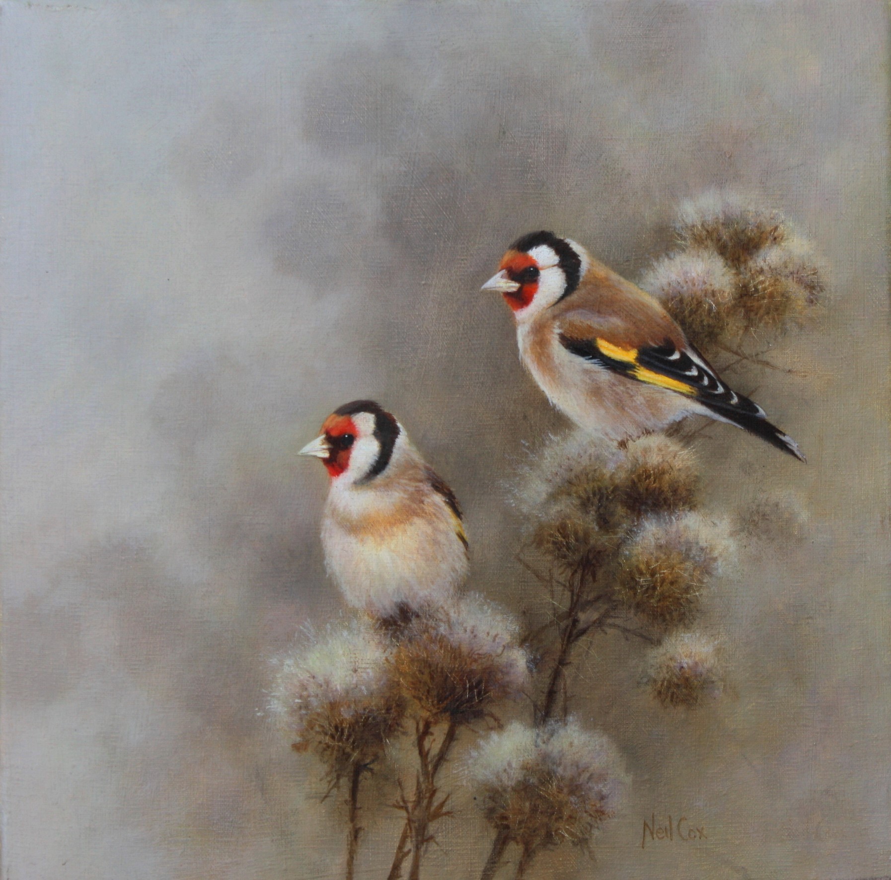 Goldfinch and Thistle