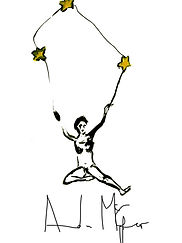 Amanda McGregor is an artist working with consciousness, her work has many different expressions as she journeys through the soul, this is called star woman and is a signature piece, this link leads to more buying options through Saatchi online.