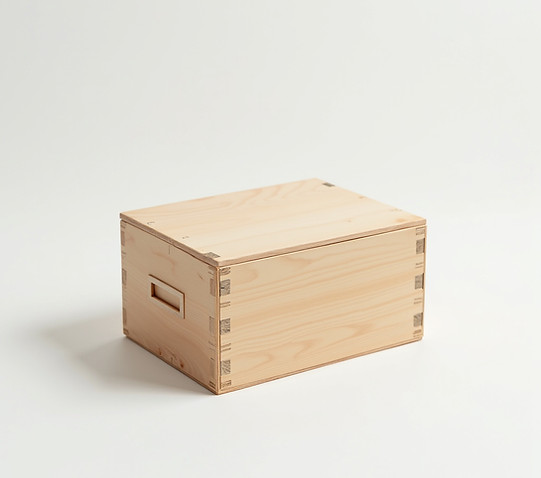 Image of pine box
