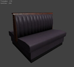 Restaurant Bench