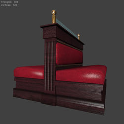 Restaurant Bench