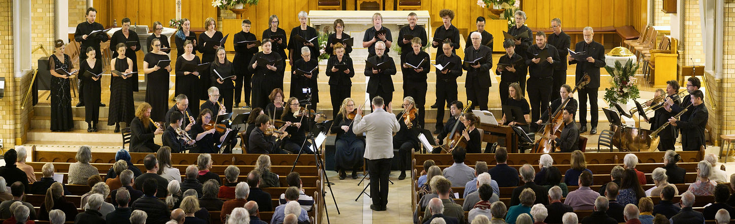Canberra Bach Ensemble performing Bach’s Easter Oratorio at St Christopher’s Cathedral, Manuka