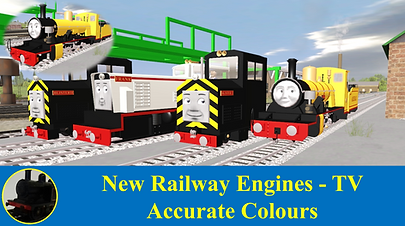 New Railway Engines - TV Accurate Colour