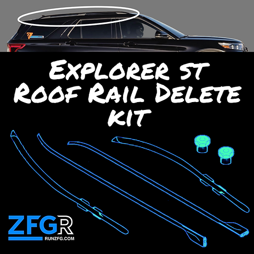 カルト 高飛車アナーキスト BugLug Ford Explorer Roof Rail / Roof Rack Delete Kit | ZFG RACING LLC