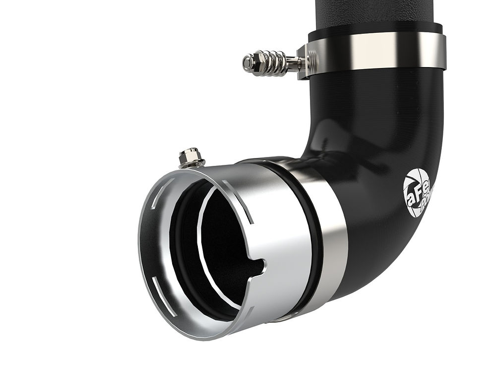 Thumbnail: 2021+ Bronco 2.7 aFe BladeRunner Hot and Cold Charge Pipe KIT