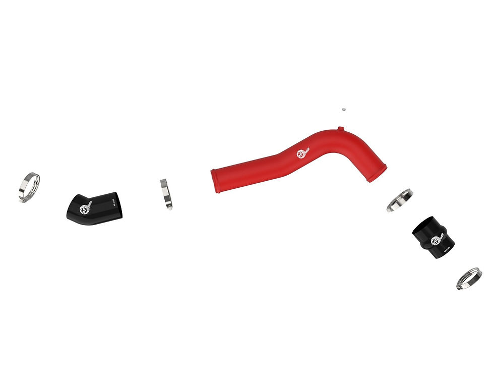 Thumbnail: 2020-2025 Explorer ST aFe BladeRunner Aluminum Charge Pipes (Hot/Cold/Kit)