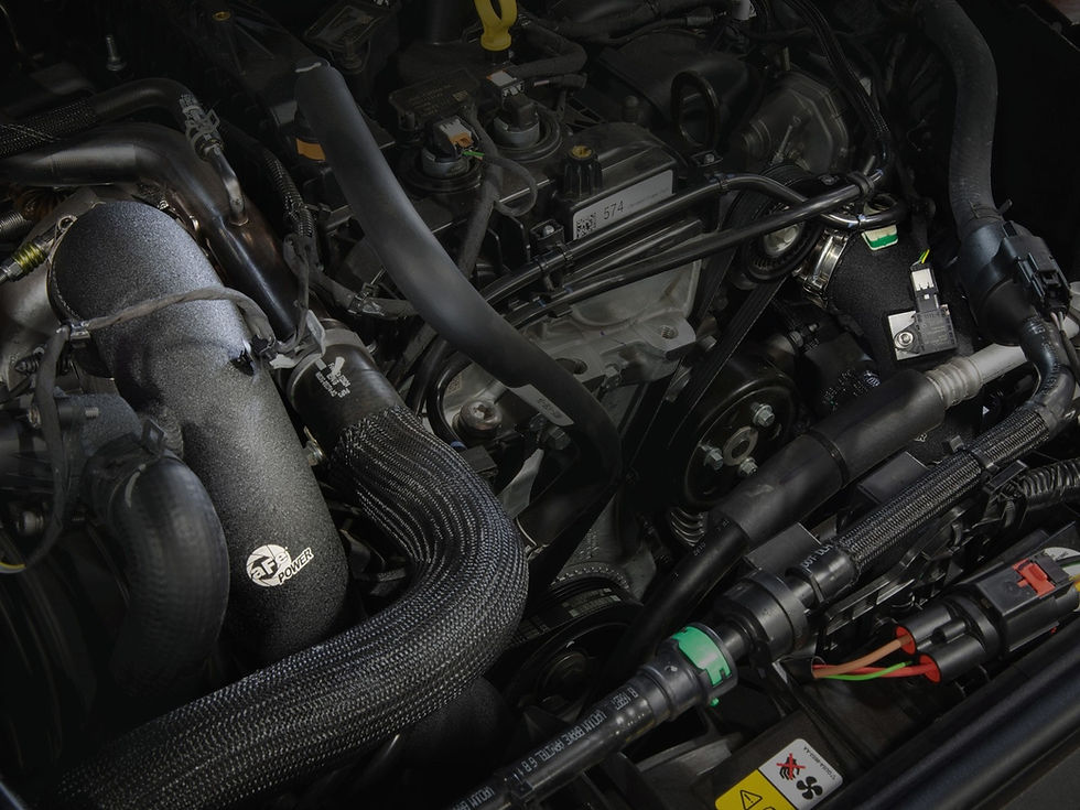 Thumbnail: 2021+ Bronco 2.3 aFe BladeRunner Hot and Cold Charge Pipe Kit