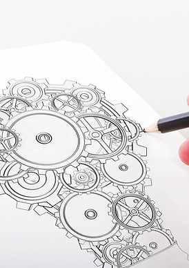 Cogs and a Pencil