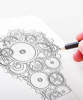 Cogs and a Pencil