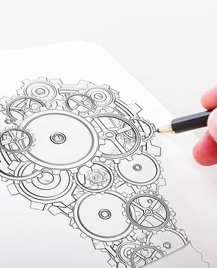 Cogs and a Pencil